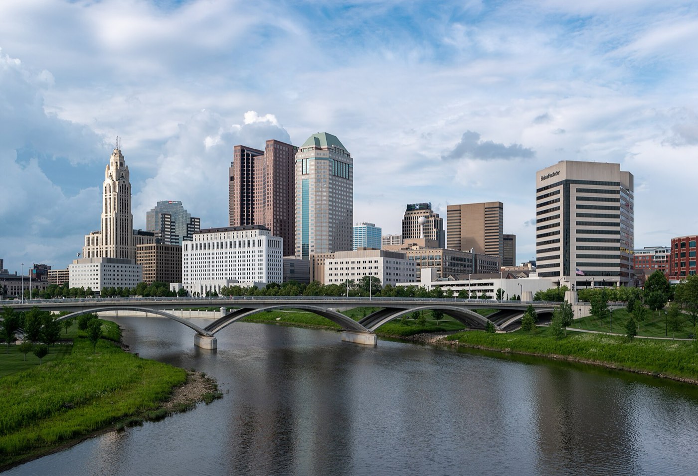 Downtown Columbus skyline
