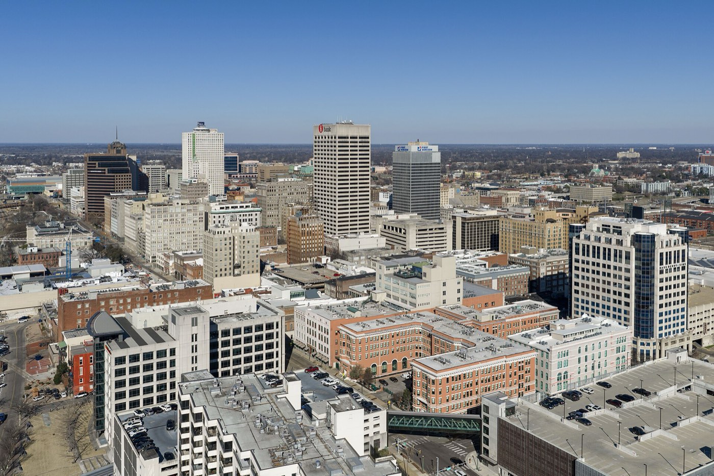 Downtown Memphis skyline