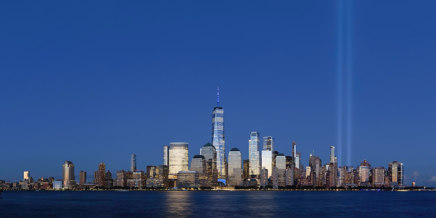 Downtown New York skyline