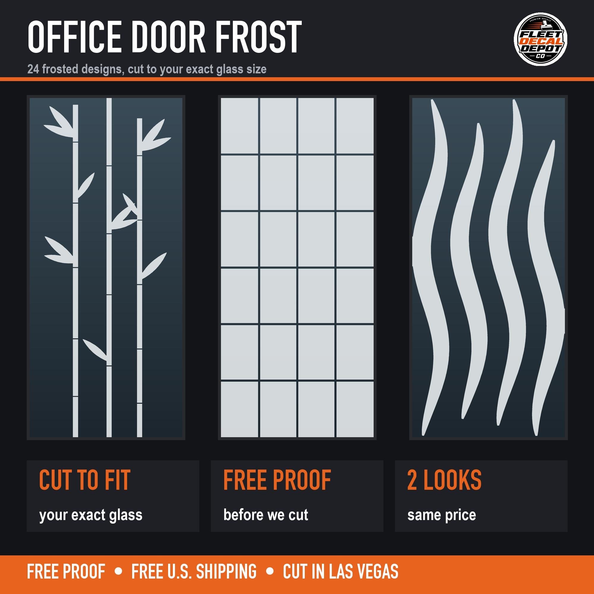Frosted Office Door Film