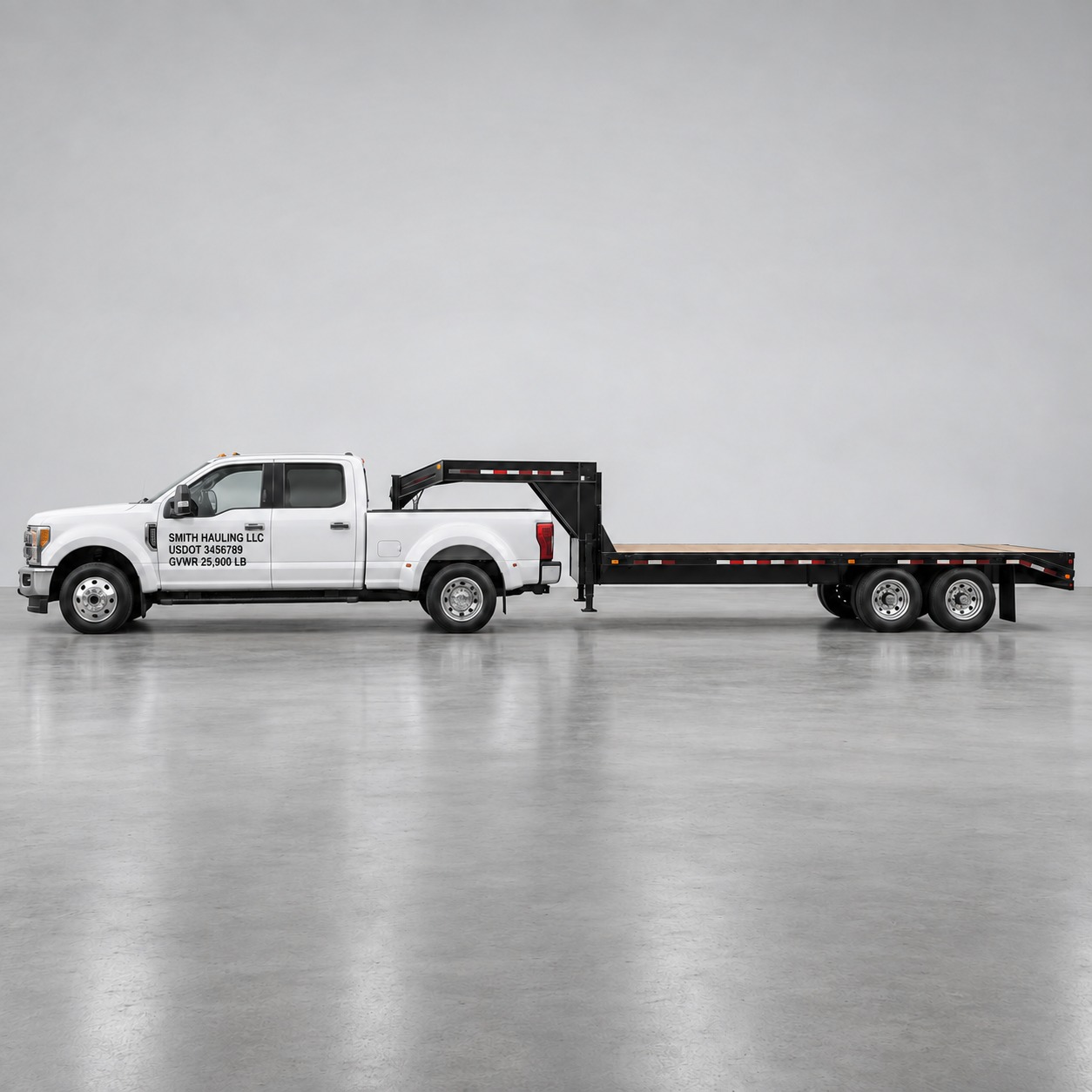 Hotshot Trucking Compliance Kit — shown on a commercial vehicle (product photo 2 of 2)